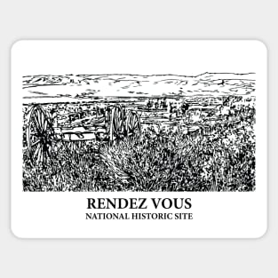 Rendezvous National Historic Site Sticker